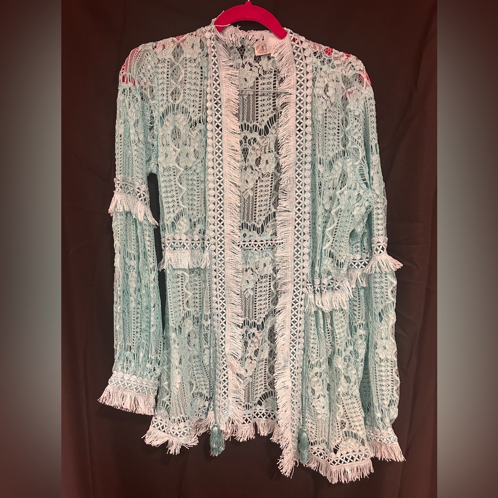 Tashia Lace Coverup.